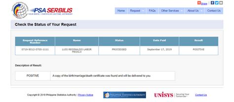 psa tracking delivery|check psa submission status.